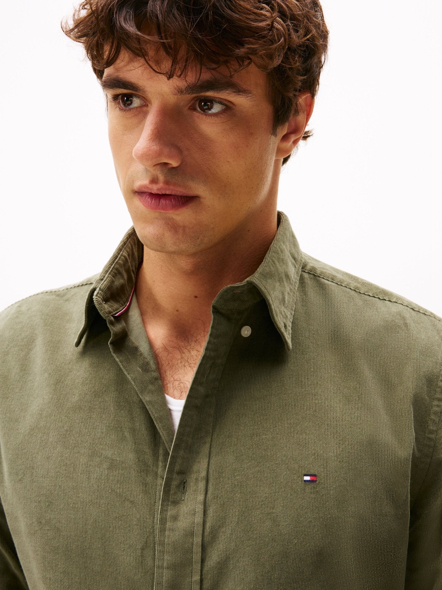 Tommy Hilfiger Skjorter mw0mw40486-pli_M - Bygholm Menswear